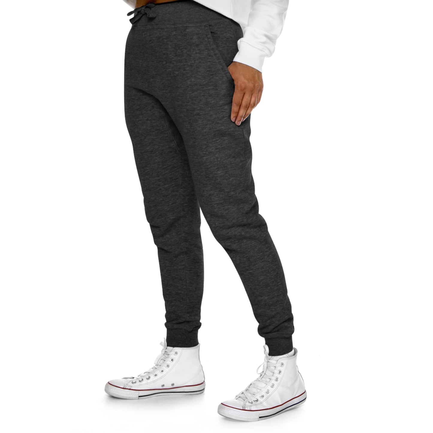 Unisex Smoking Monkey Fleece Joggers