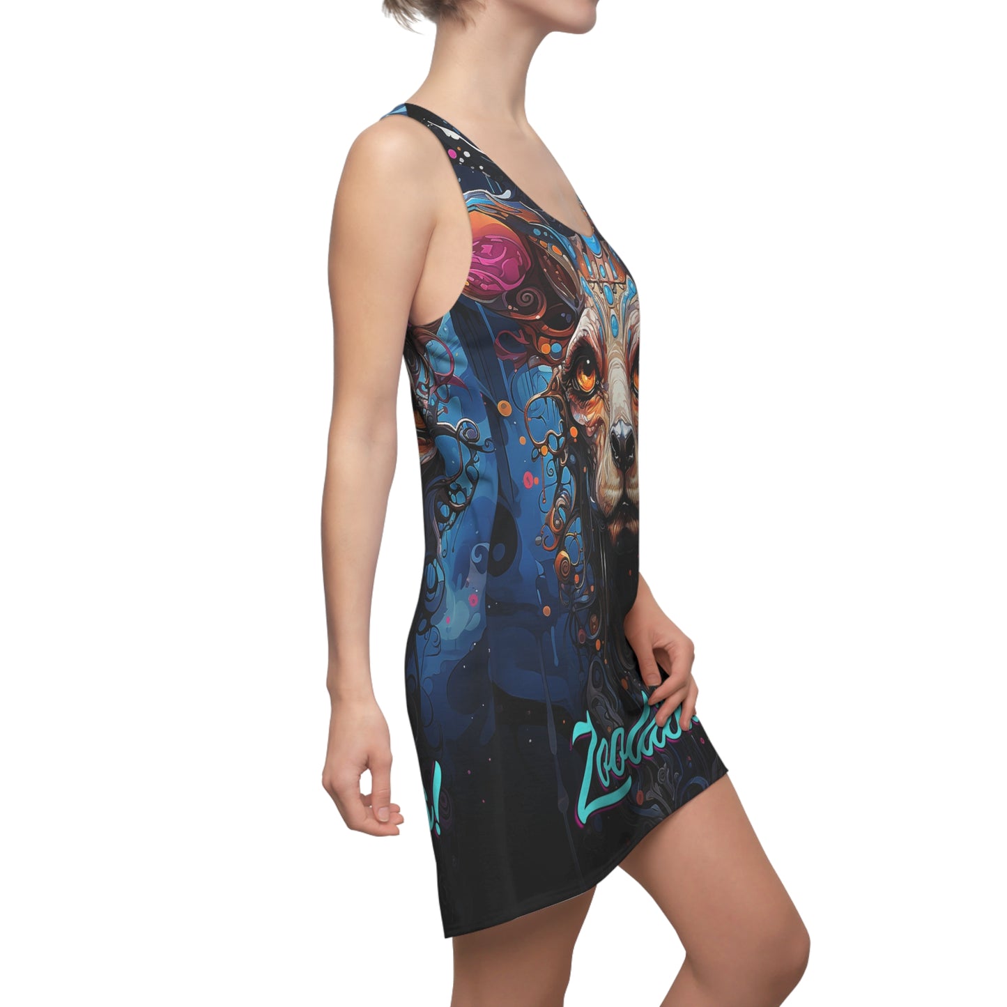 Mystic Deer Women's Cut & Sew Racerback Dress