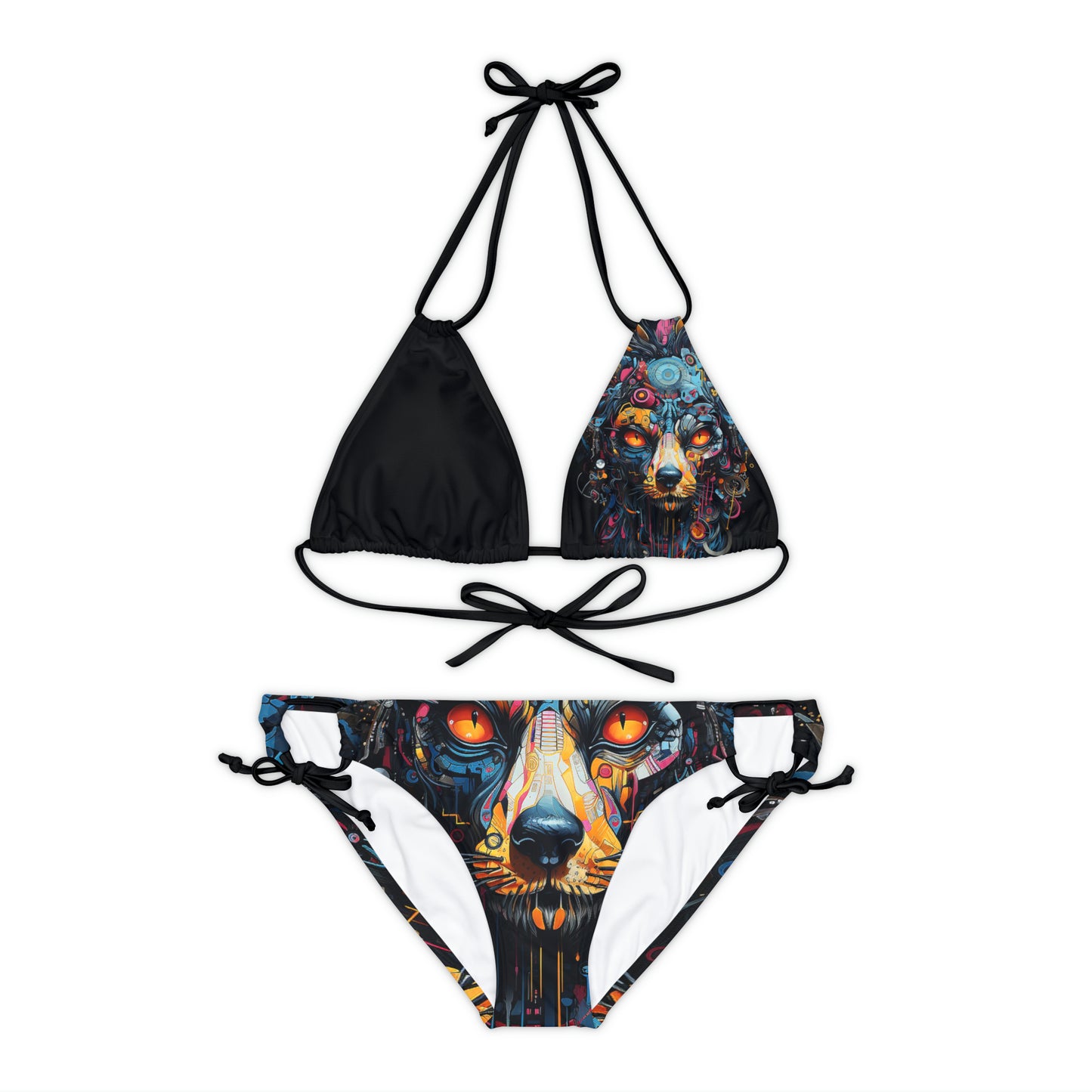 Psychedelic Decopunk Bikini Set