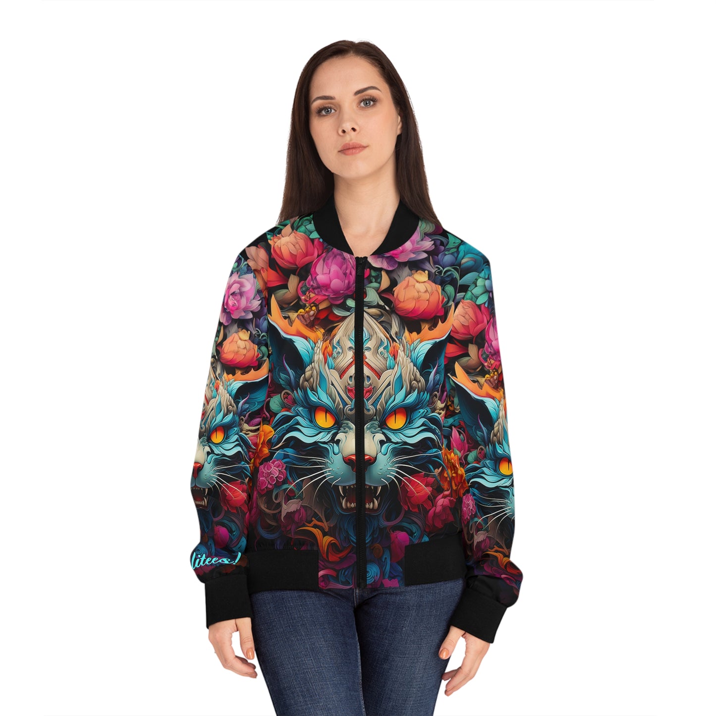 Women's Wild Cat Bomber Jacket