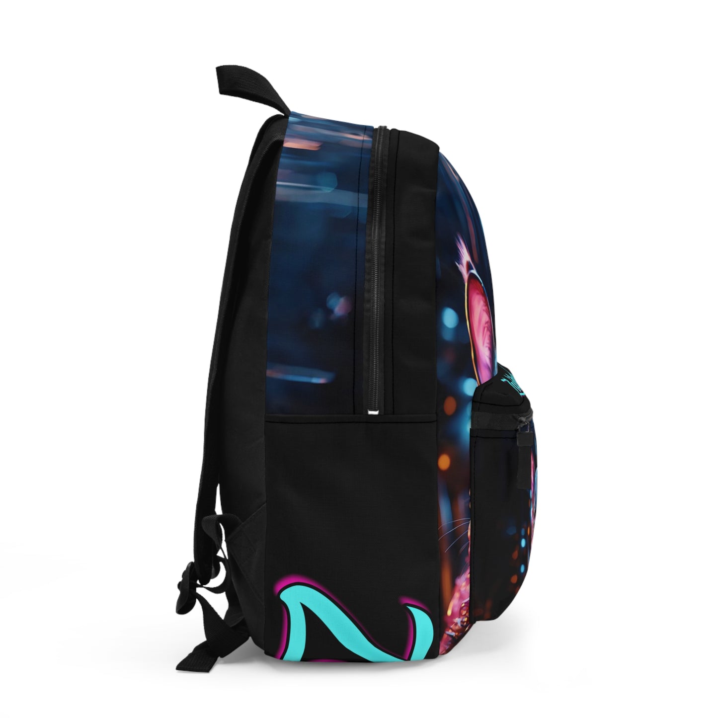 Acrylic Cat Drip Backpack