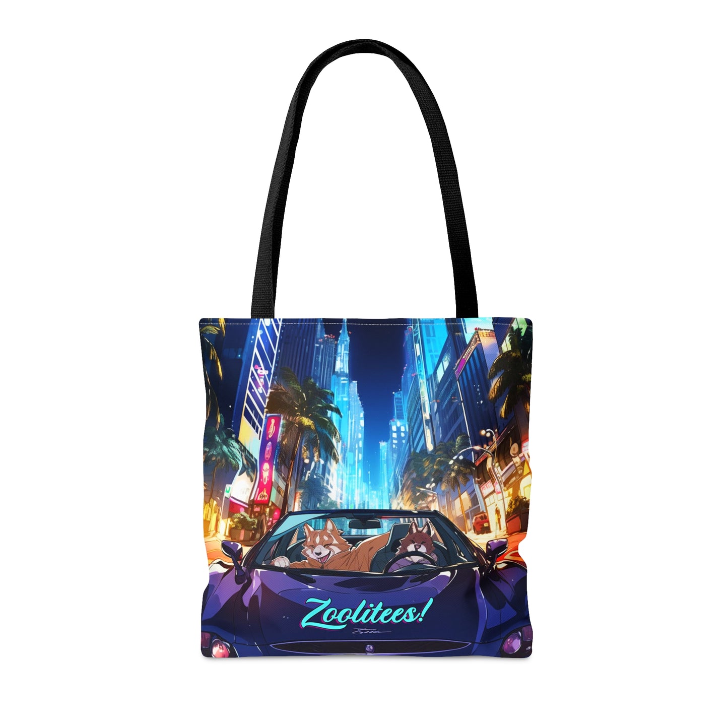 Zoolitees Cat City Drvin' Tote Bag