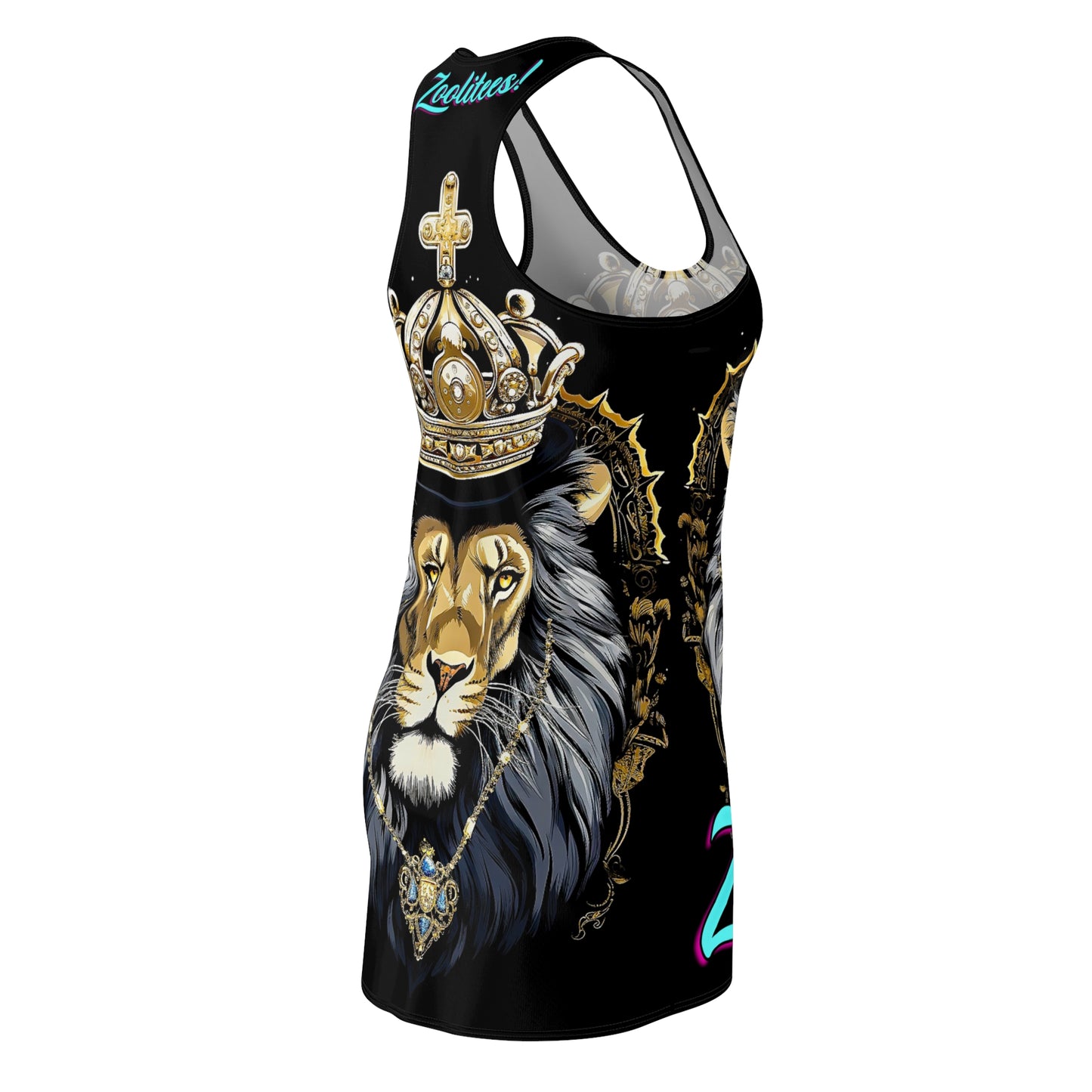 Crown Lion Women's Cut & Sew Racerback Dress