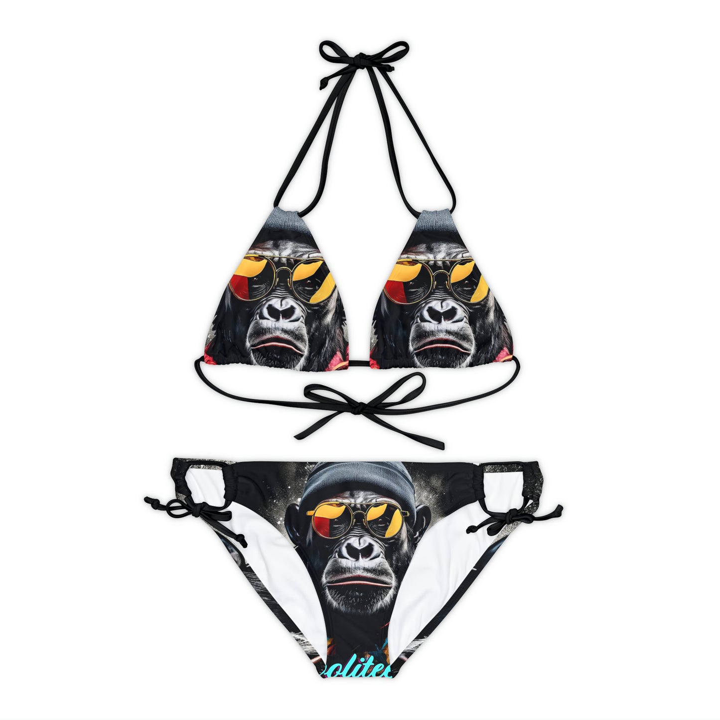 Aviator Monkey Bikini Set