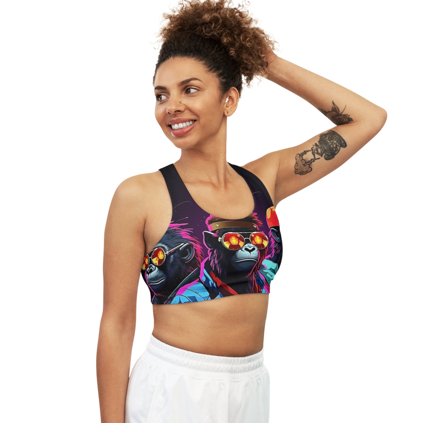 Monkey Around & Find Out Sports Bra