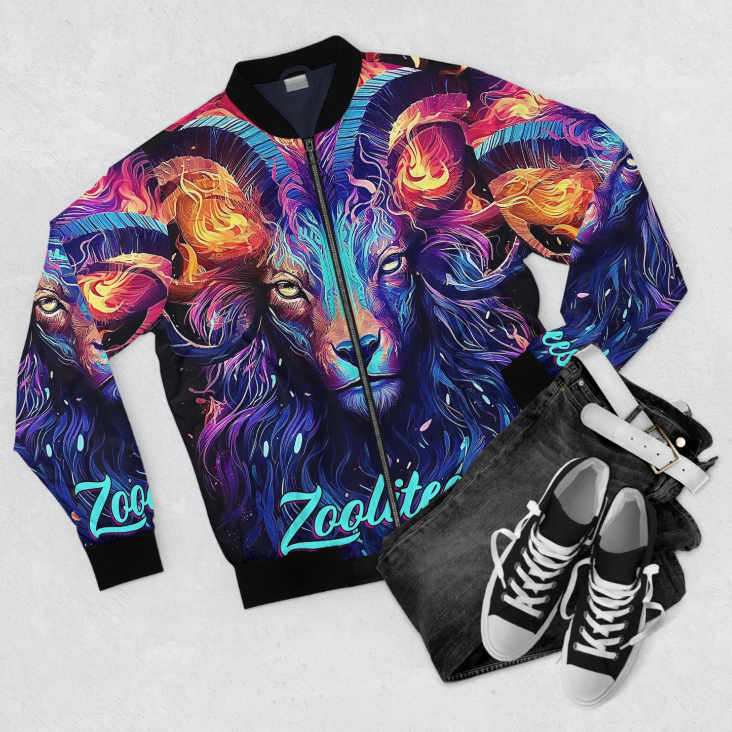 Men's Zoolitees Ram Bomber Jacket