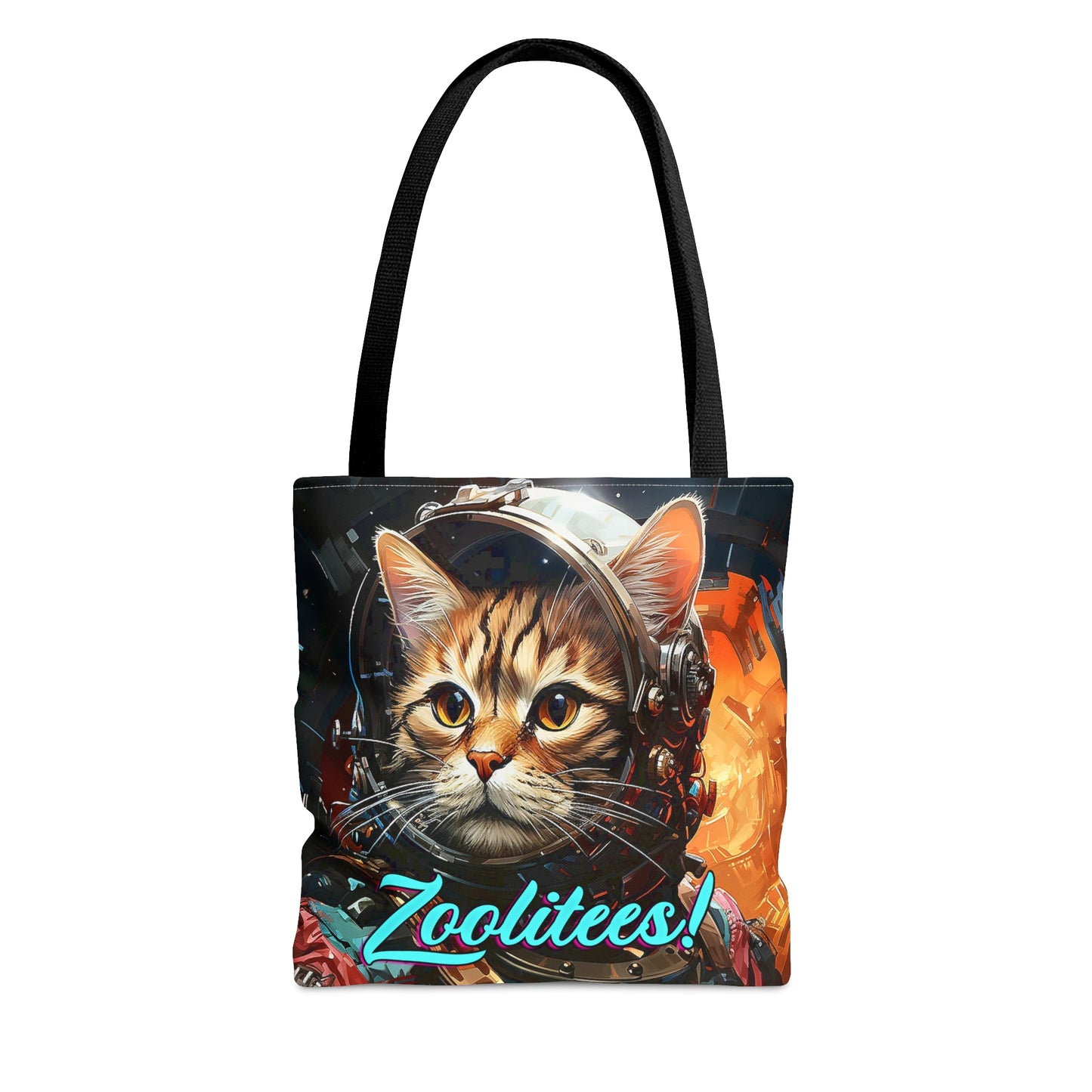 Space Cat Tote Bag