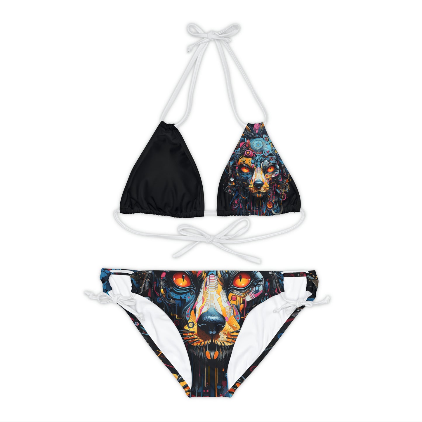 Psychedelic Decopunk Bikini Set