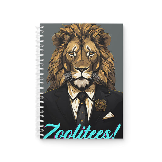 Lion Biz Spiral Notebook