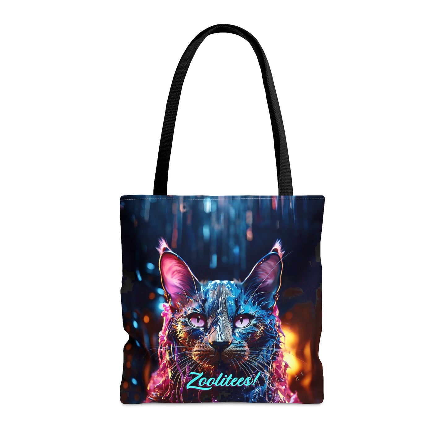 Acrylic Cat Tote Bag