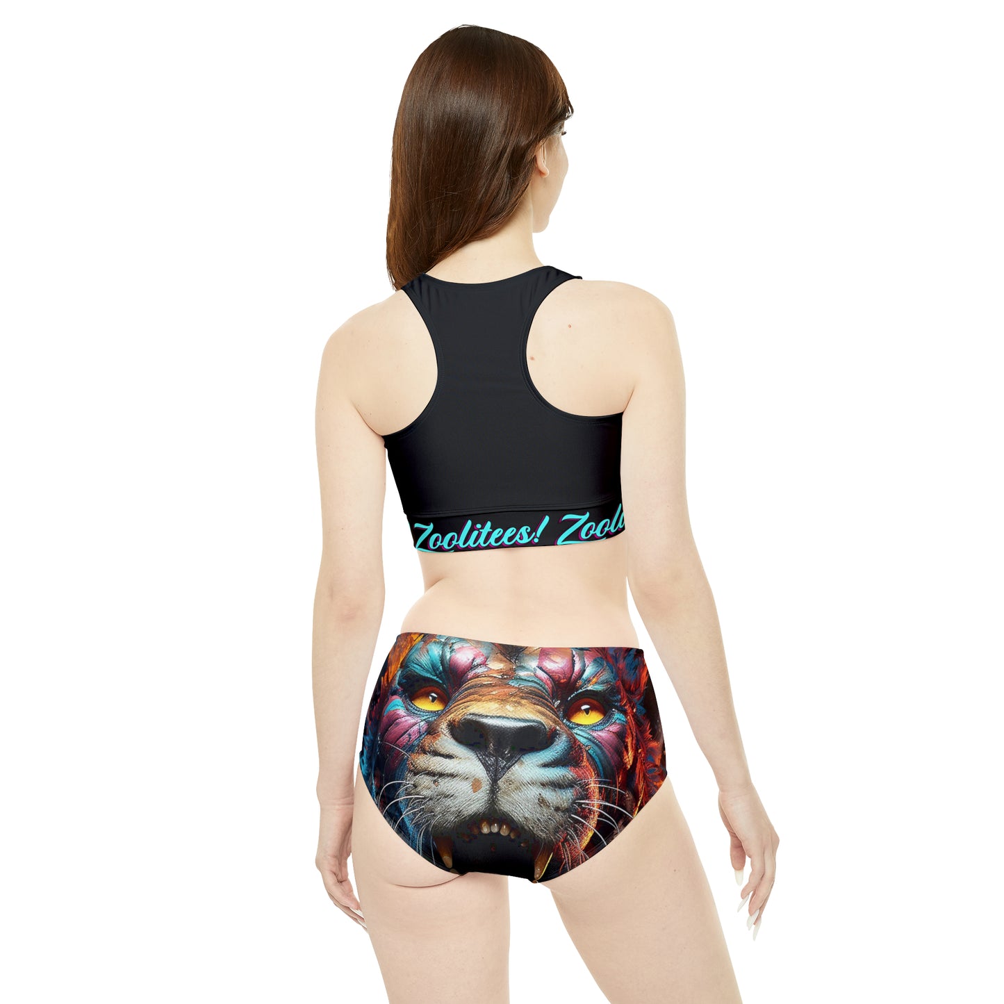 Lion Roar Sporty Bikini Set