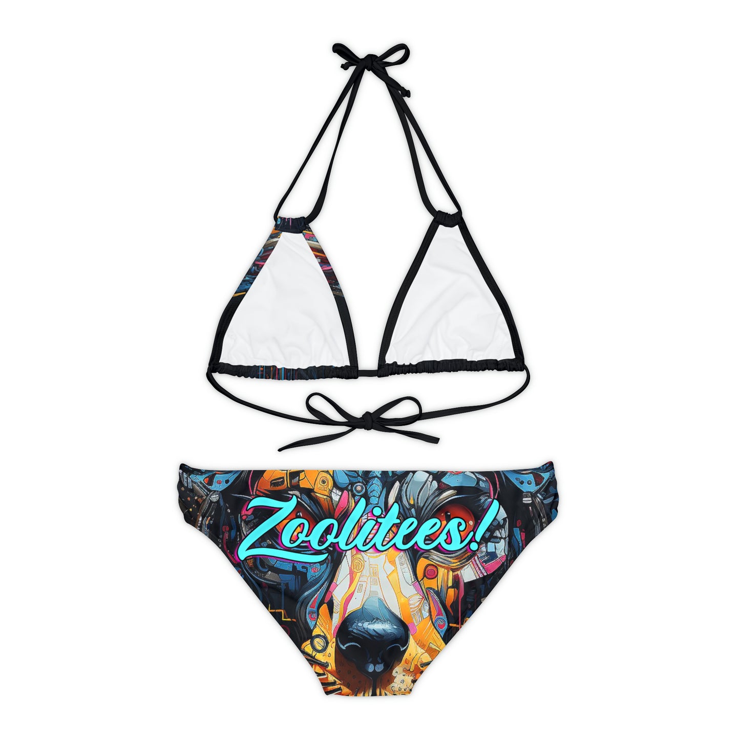 Psychedelic Decopunk Bikini Set