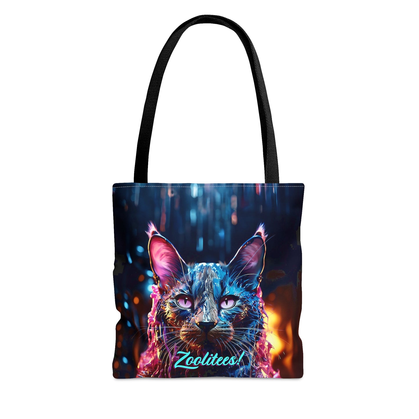 Acrylic Cat Tote Bag