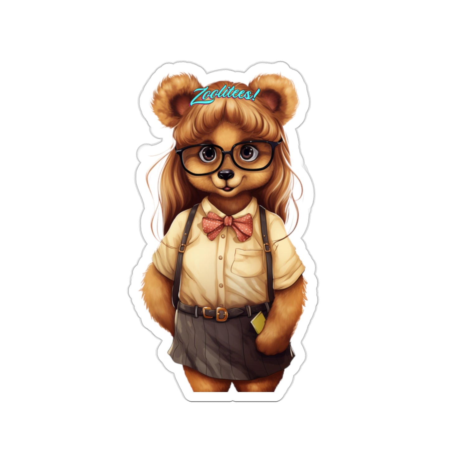 Bear Teacher Stickers