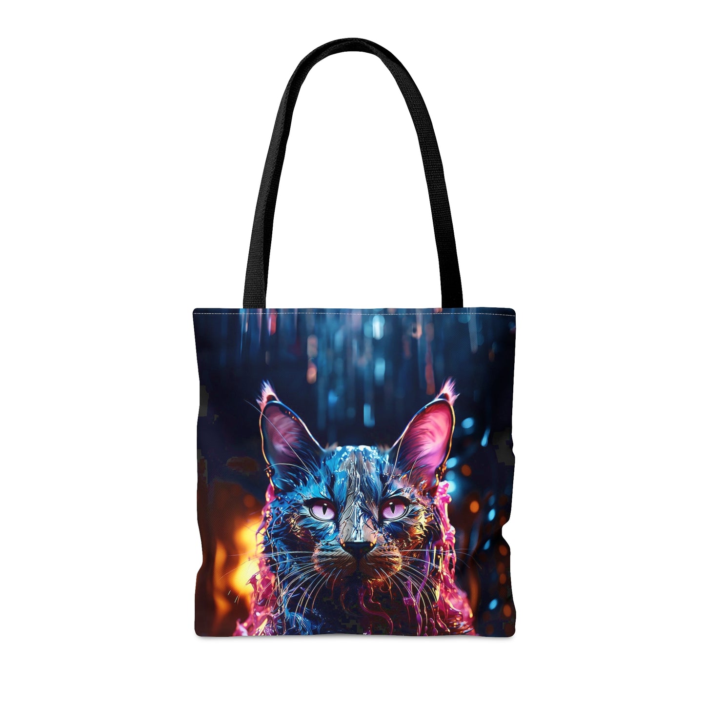 Acrylic Cat Tote Bag