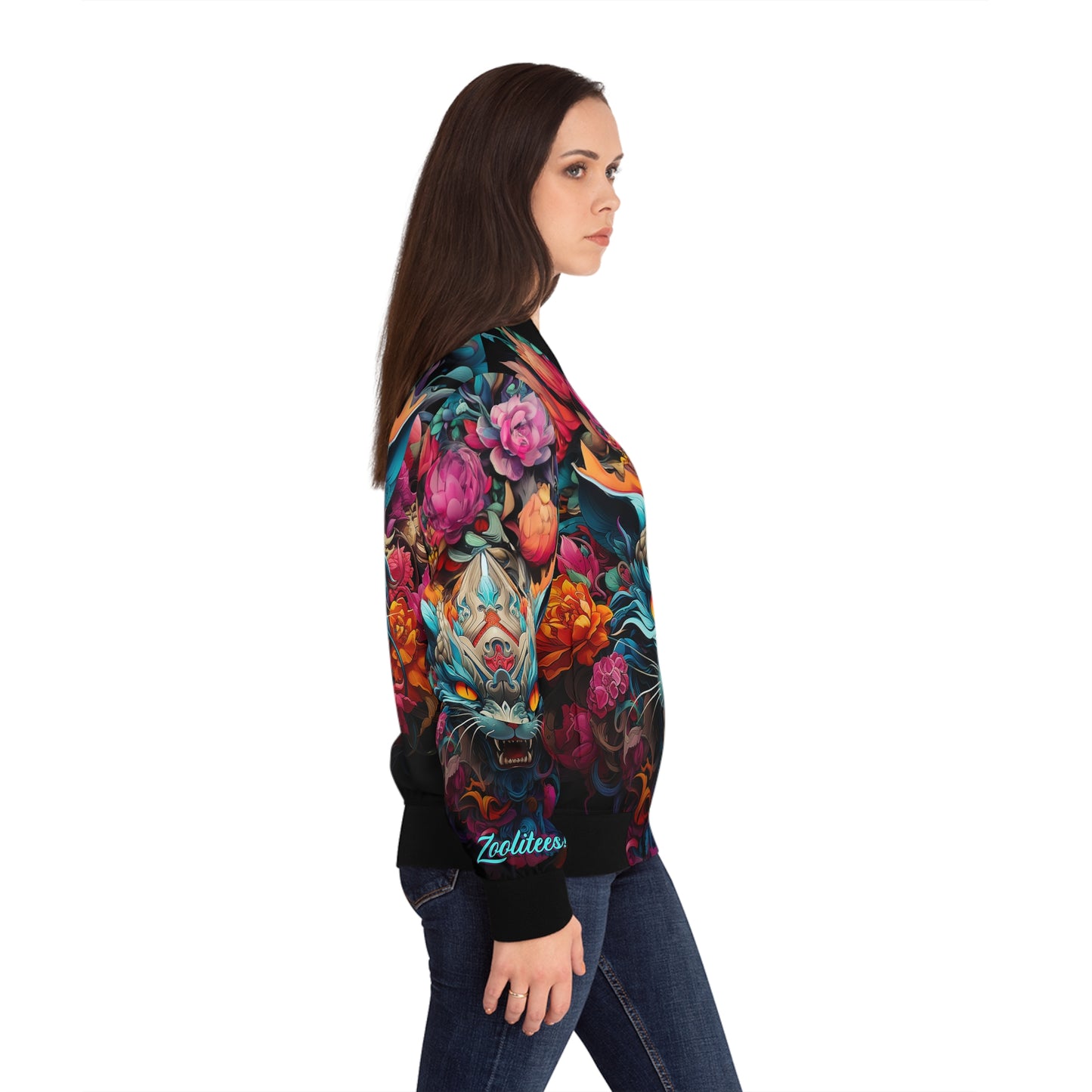 Women's Wild Cat Bomber Jacket