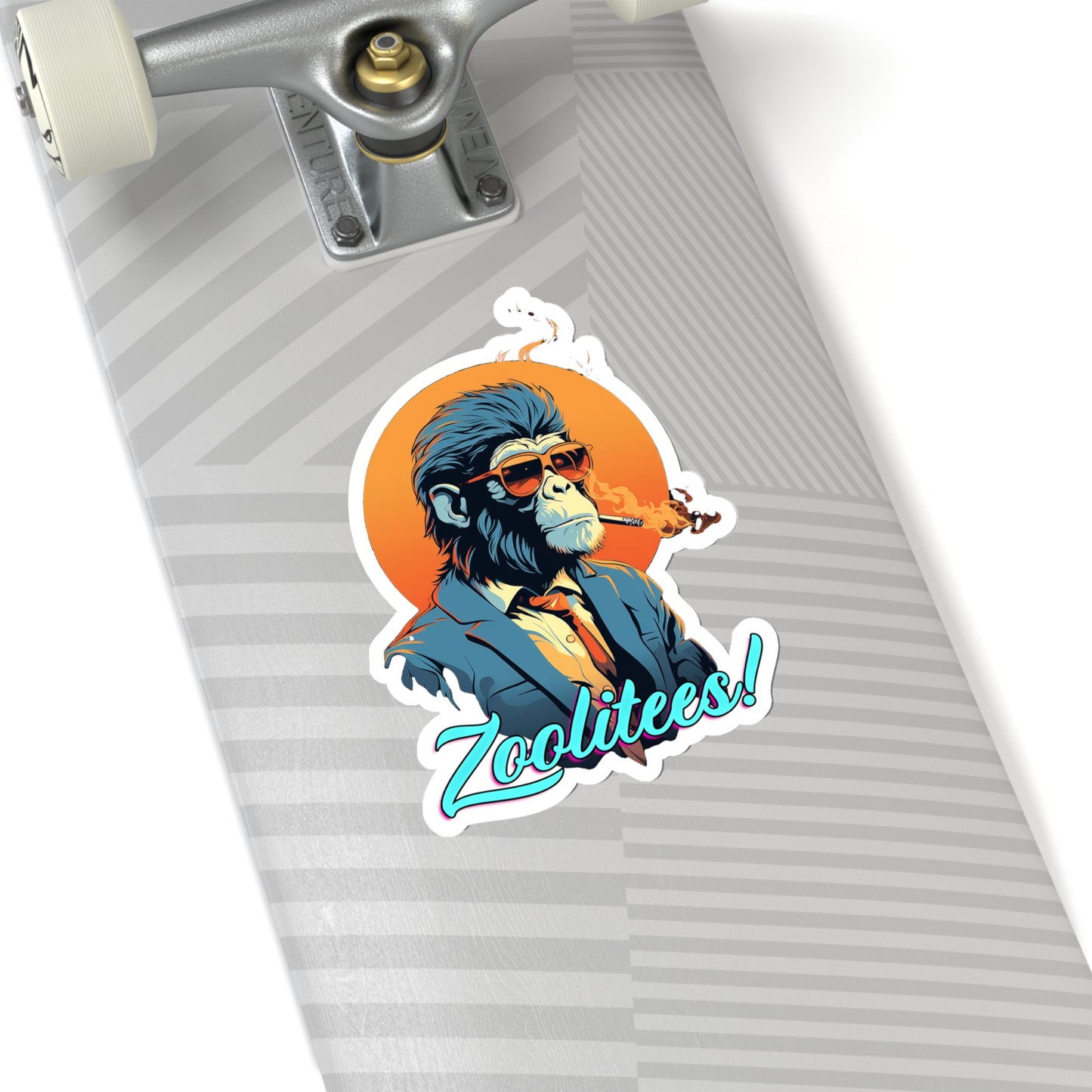 Smoking Monkey Stickers