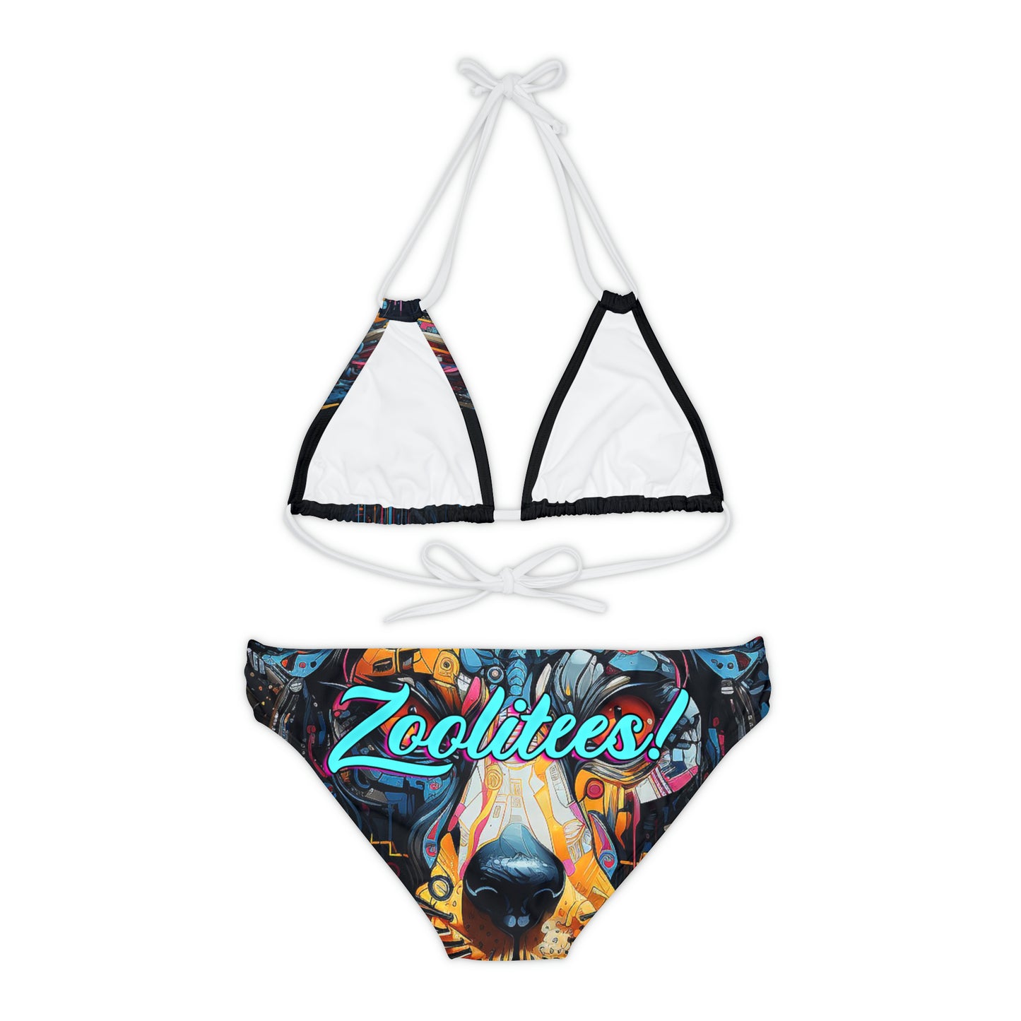 Psychedelic Decopunk Bikini Set