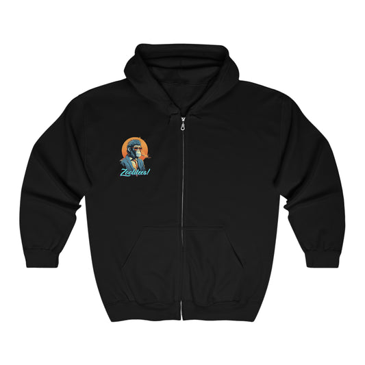 Smokin' Monkey Unisex Heavy Blend™ Full Zip Hooded Sweatshirt