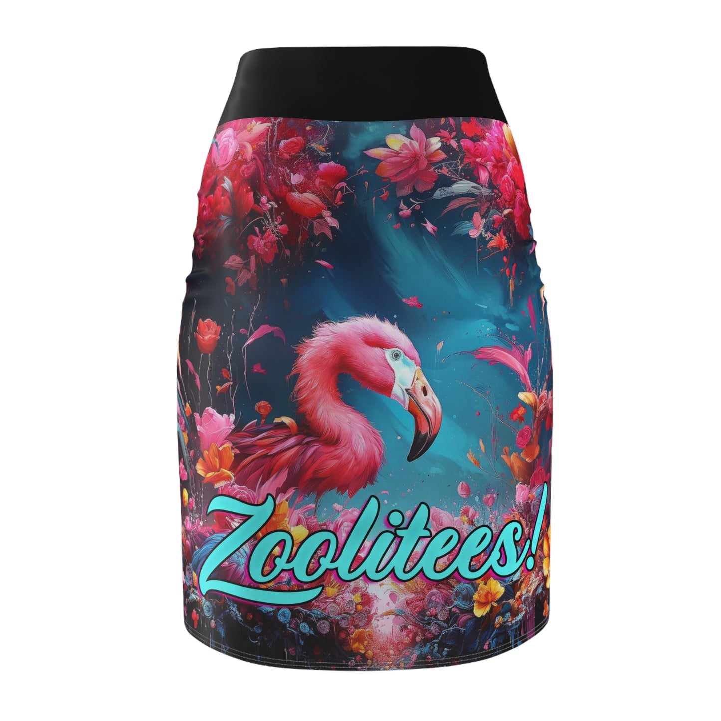 Flamingo Women's Pencil Skirt