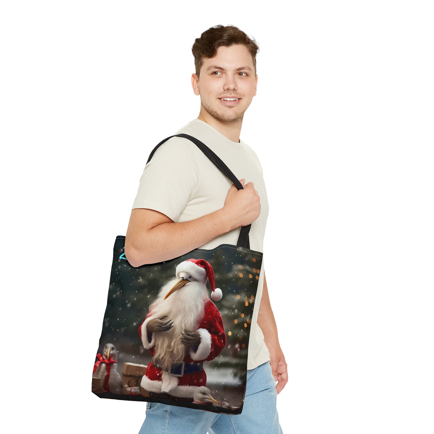 Goose Santa Tote Bag