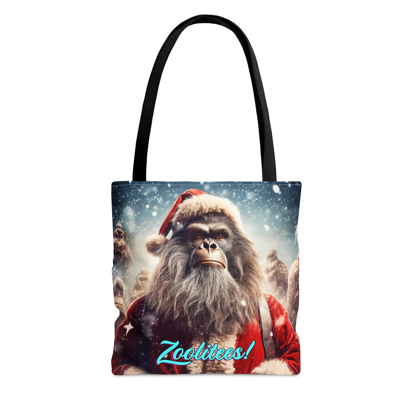 Santa Monkey Movie Tote Bag