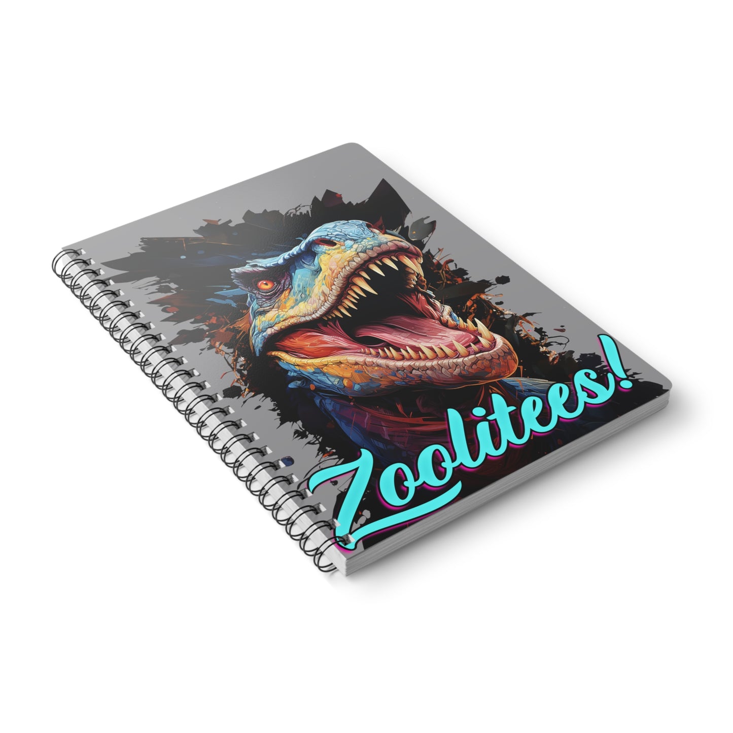 T-Rex Wirobound Softcover Notebook, A5