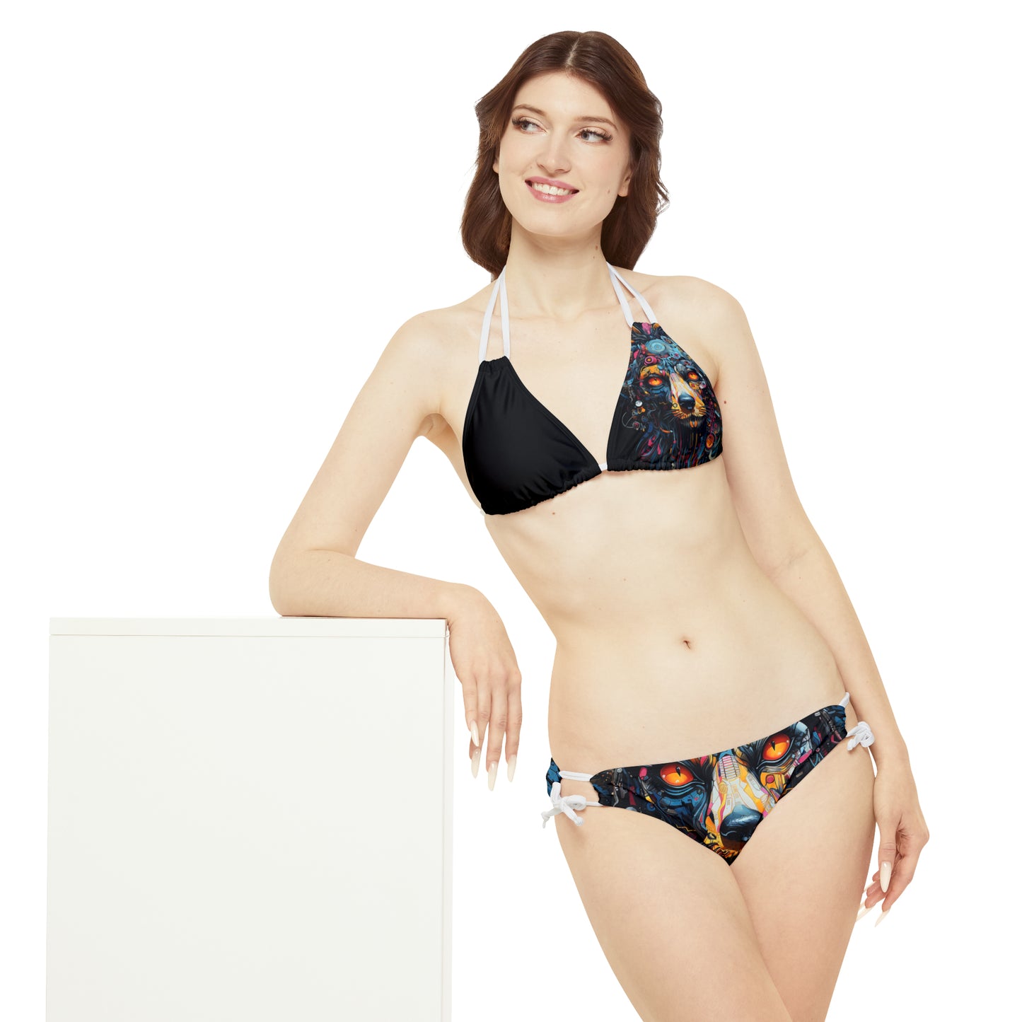 Psychedelic Decopunk Bikini Set