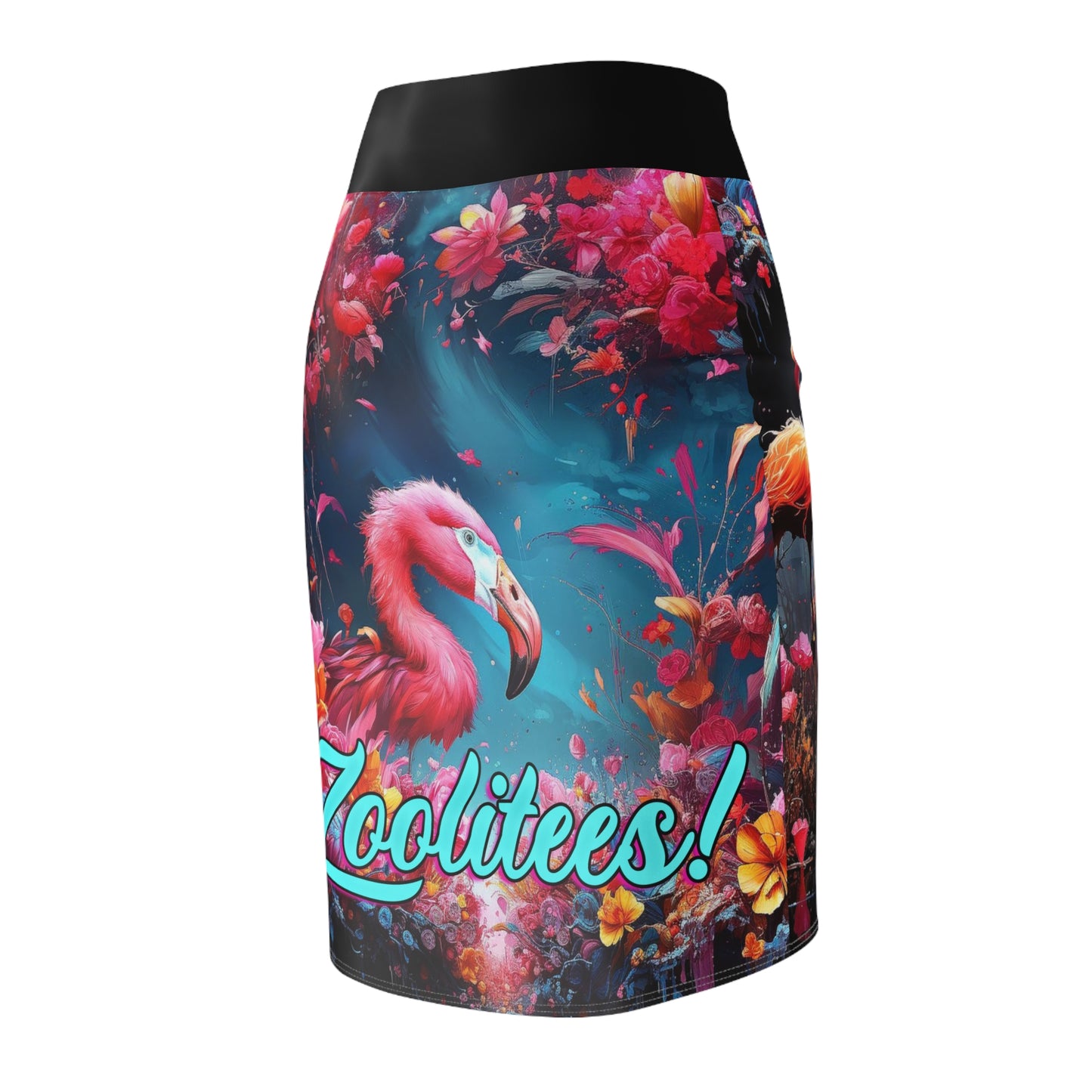 Flamingo Women's Pencil Skirt