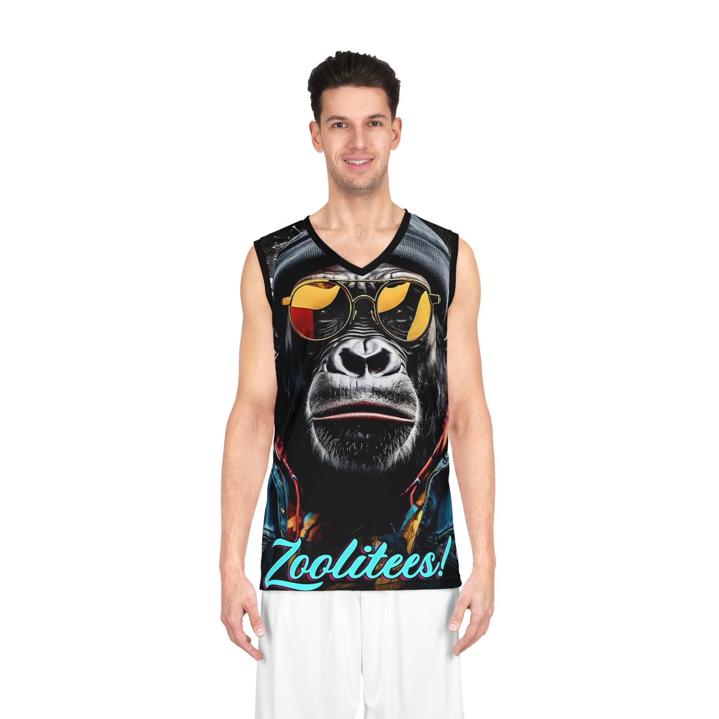 Aviator Monkey Basketball Jersey