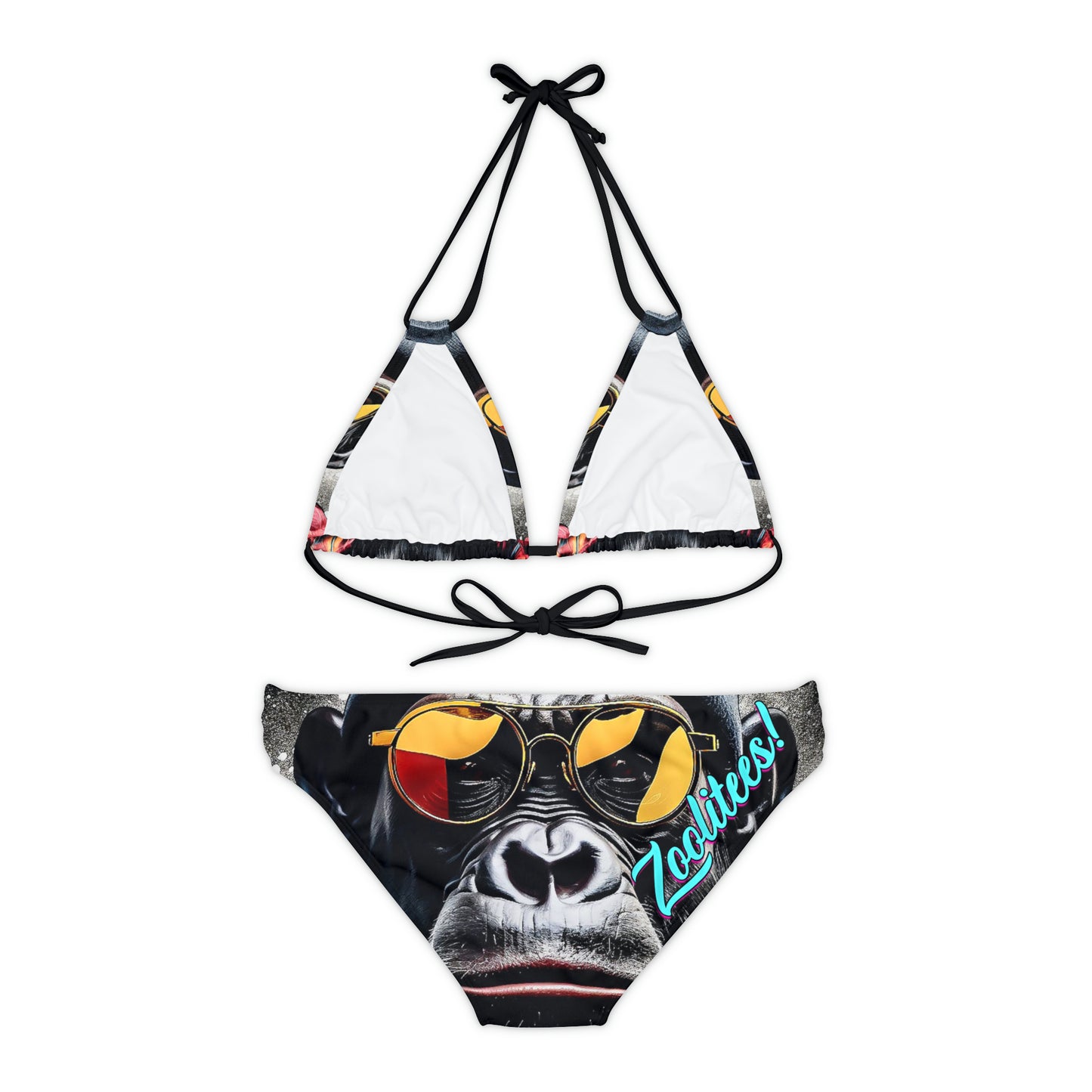 Aviator Monkey Bikini Set