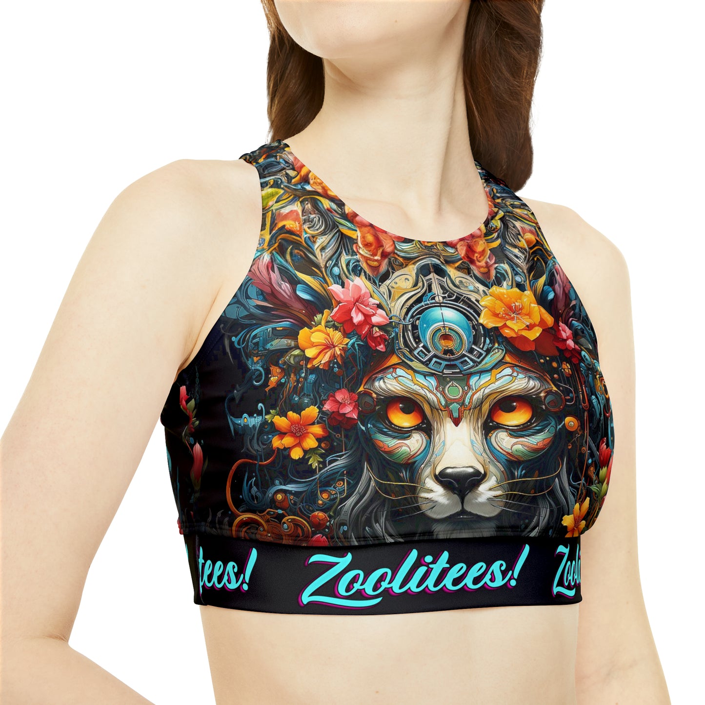 Focused Lion Sporty Bikini Set