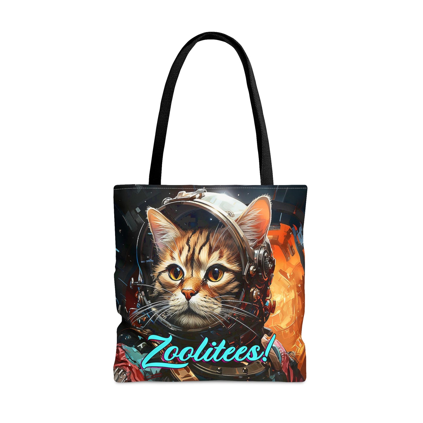 Space Cat Tote Bag