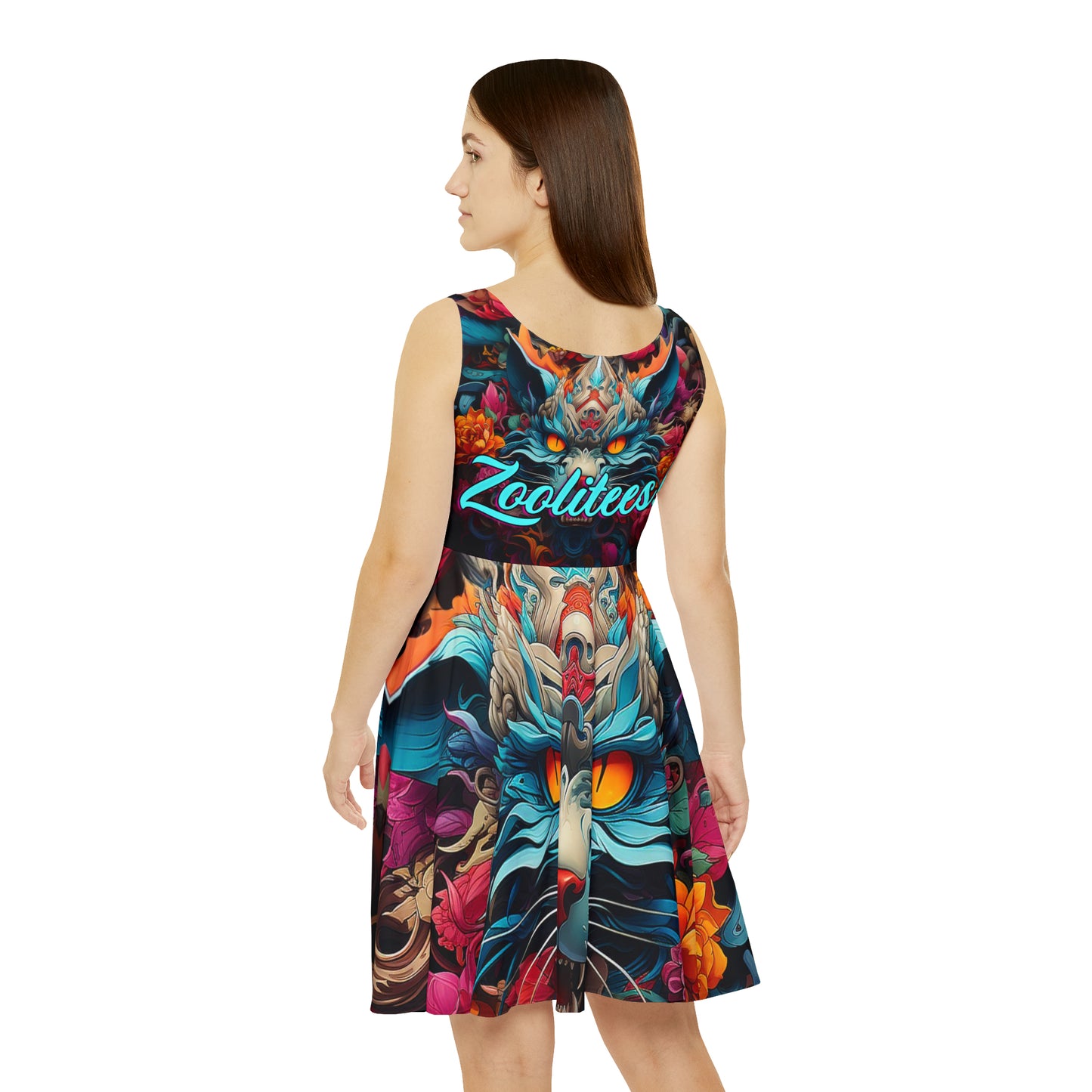 Wild Cat Women's Skater Dress