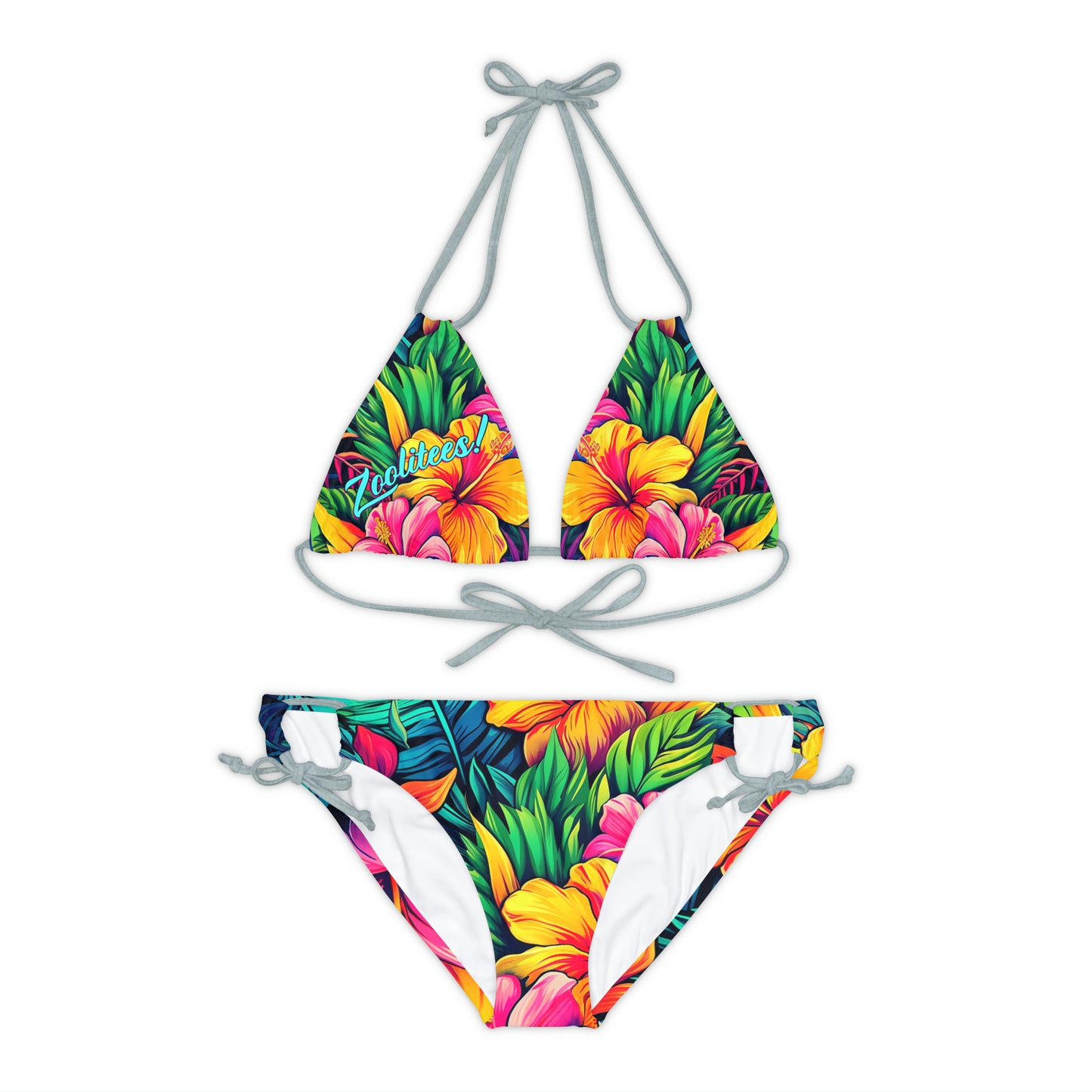 Strappy Bikini Set (AOP)