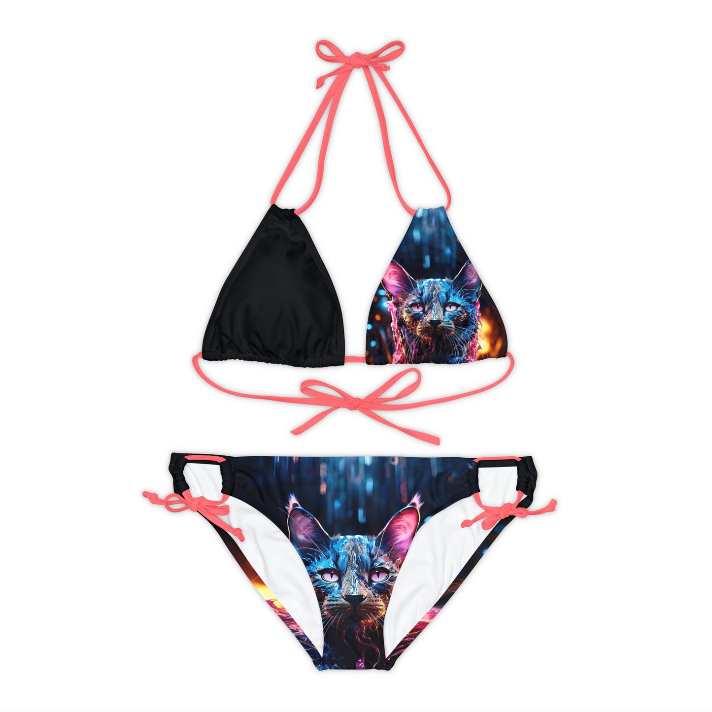 Acrylic Cat Drip Bikini