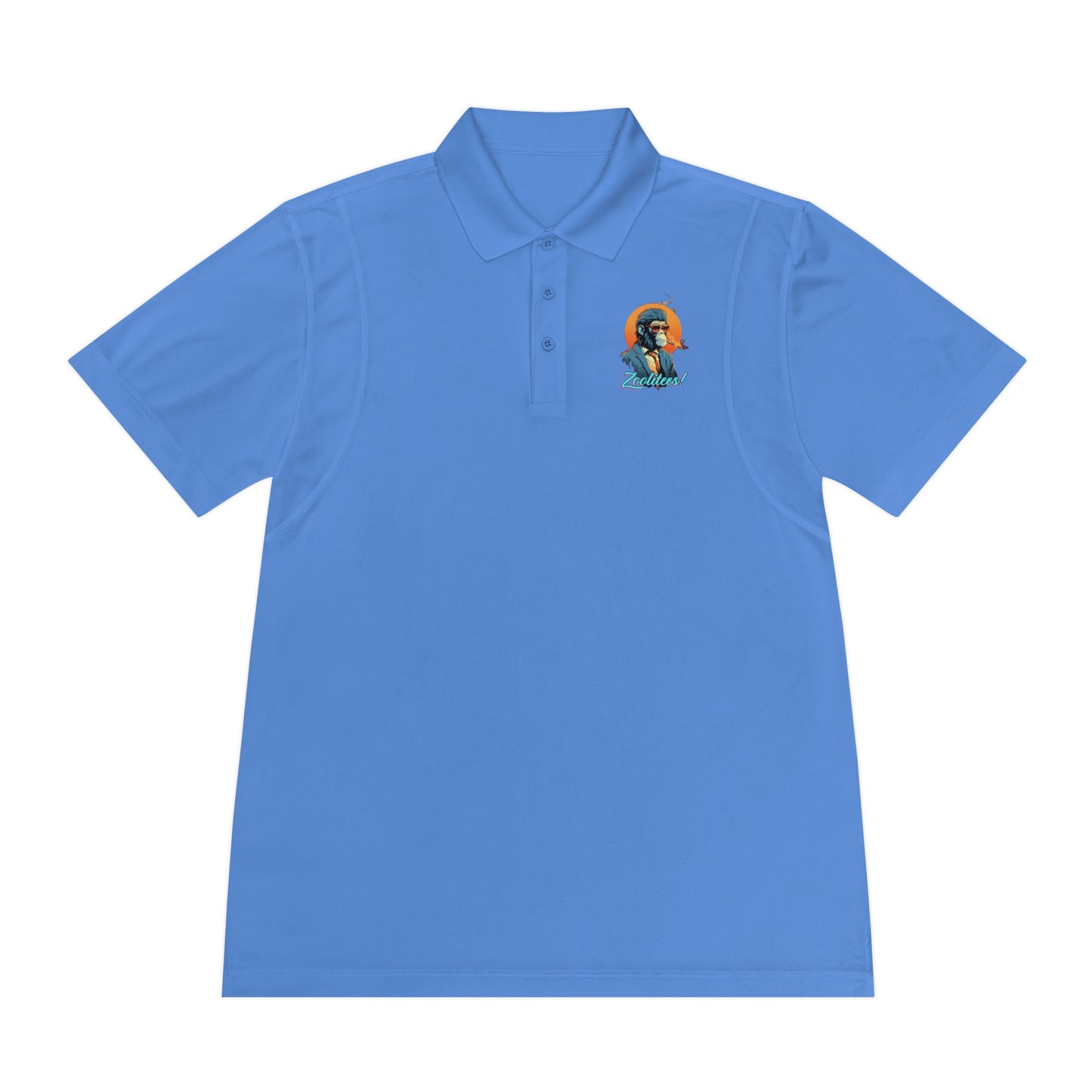 Smoking Monkey Pendant Polo Shirt