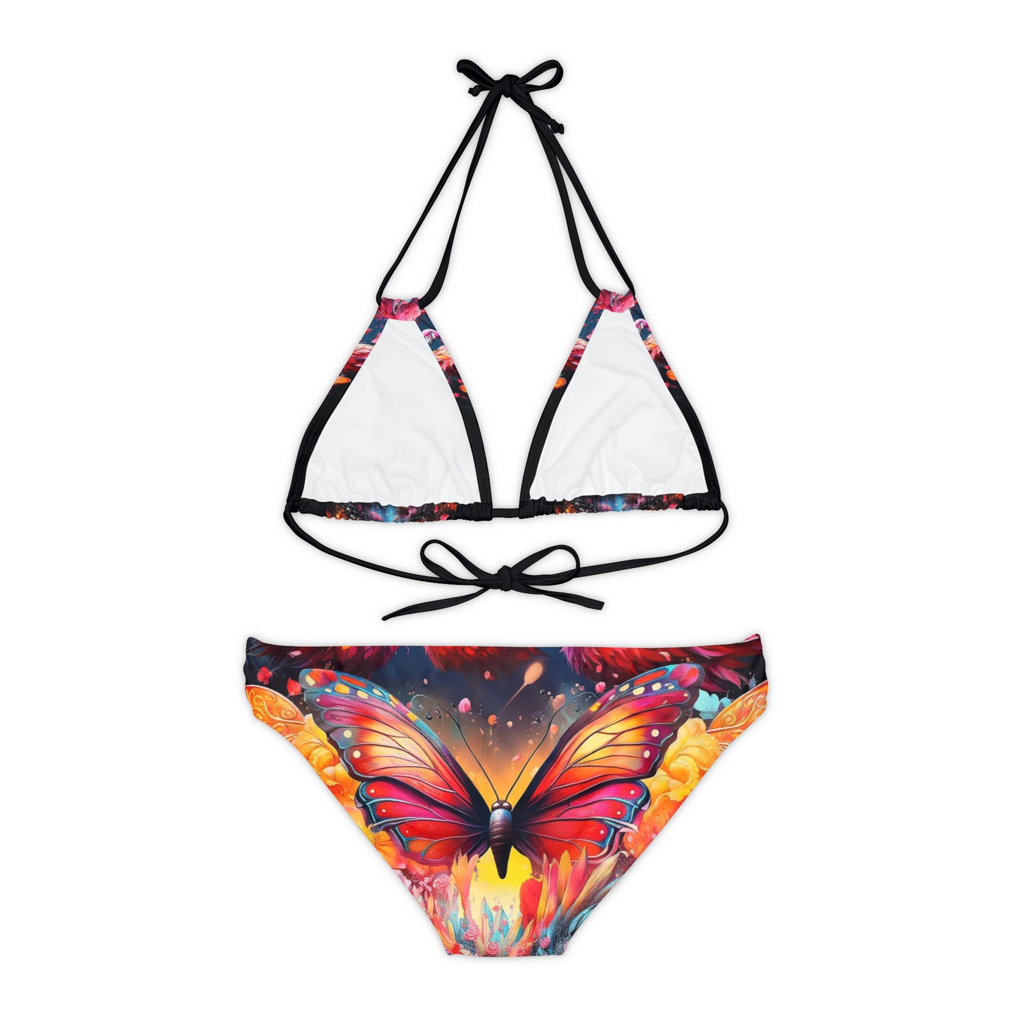 Butterfly Flamingo Bikini Set