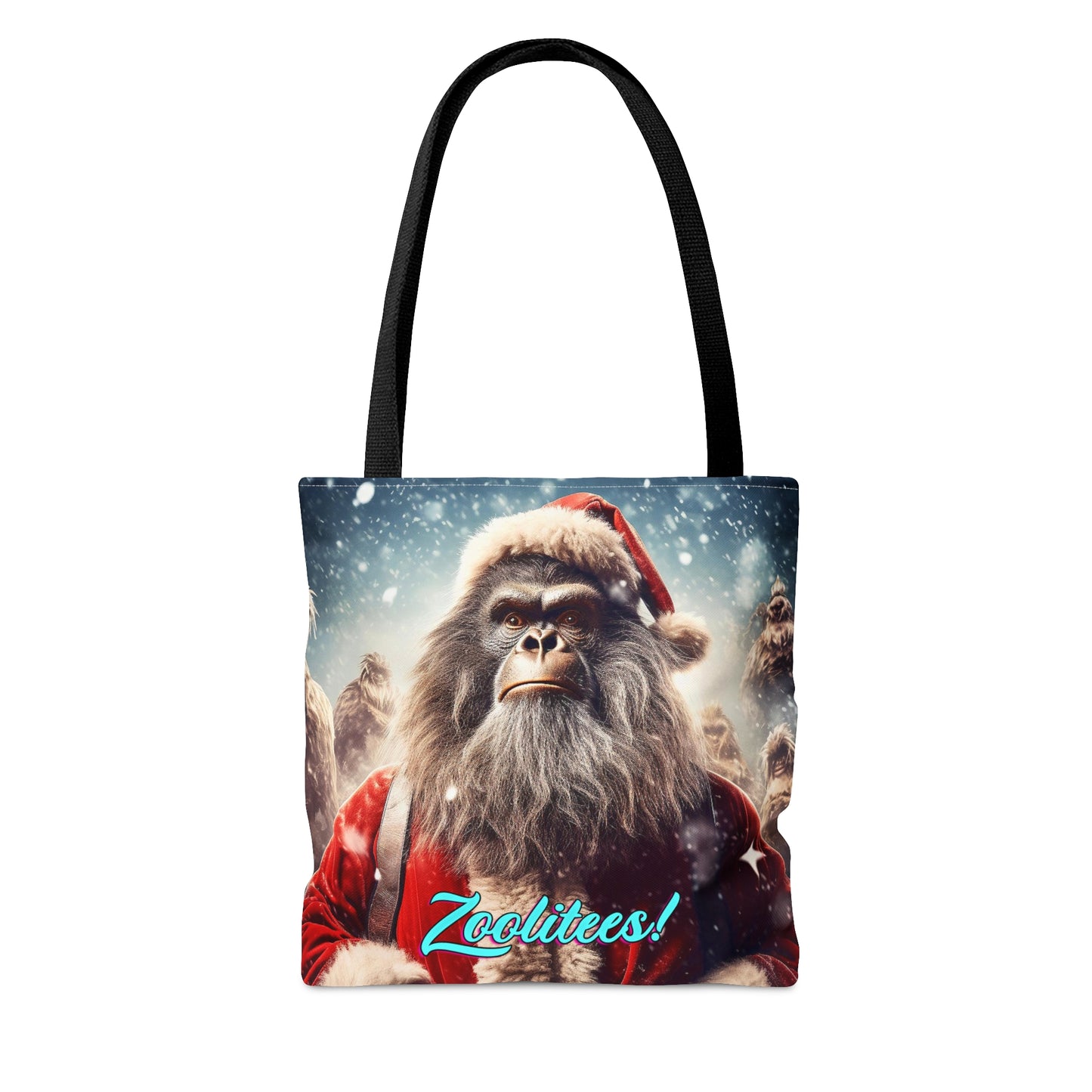 Santa Monkey Movie Tote Bag