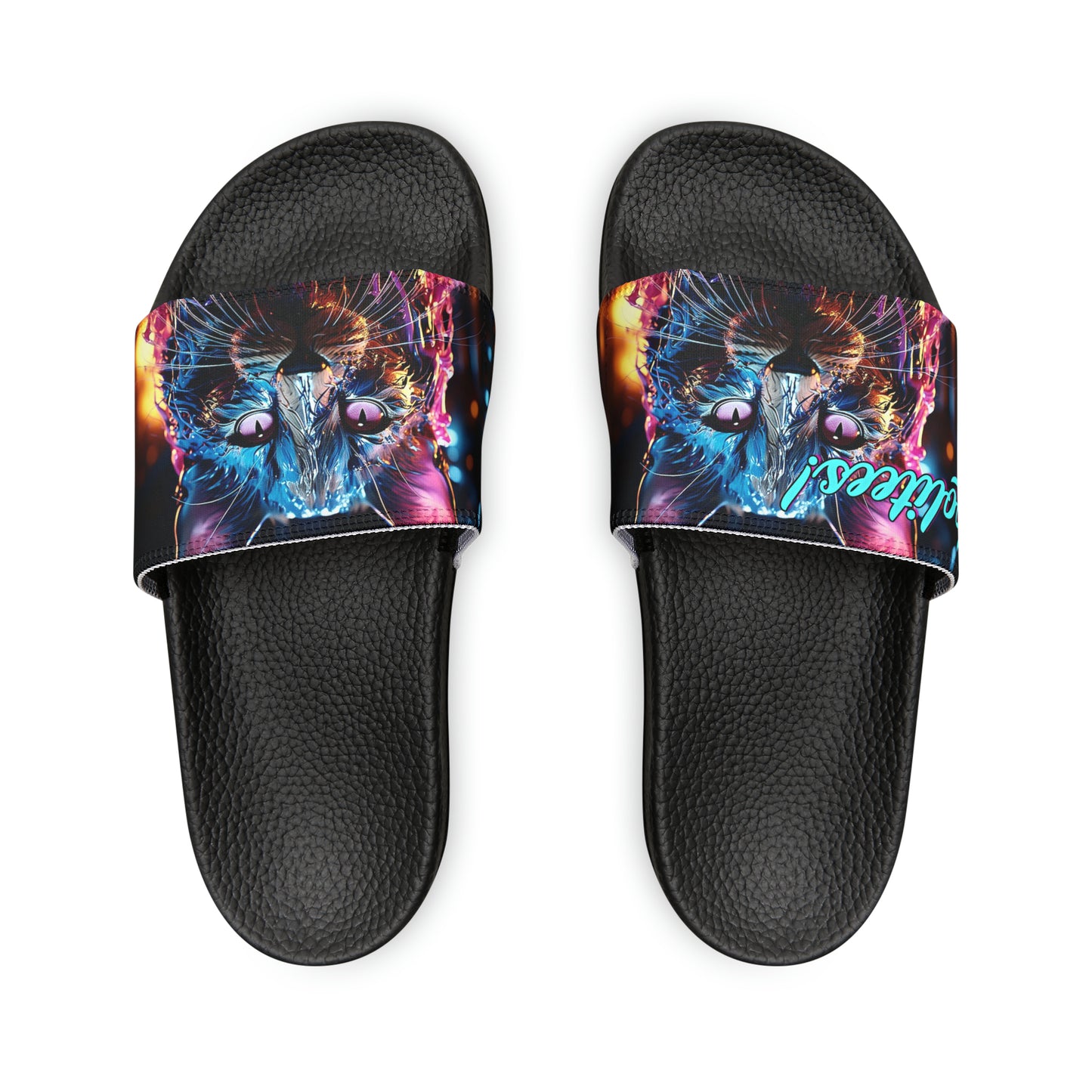 Acrylic Drip Cat Women's Sandals