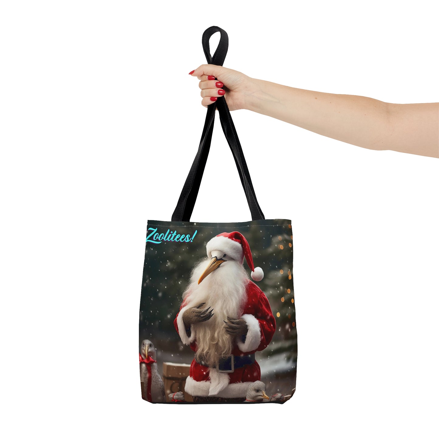 Goose Santa Tote Bag