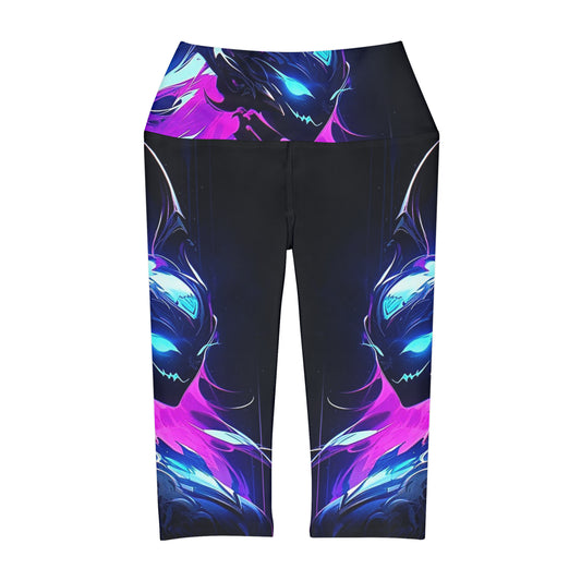 Lady Claw Yoga Capri Leggings