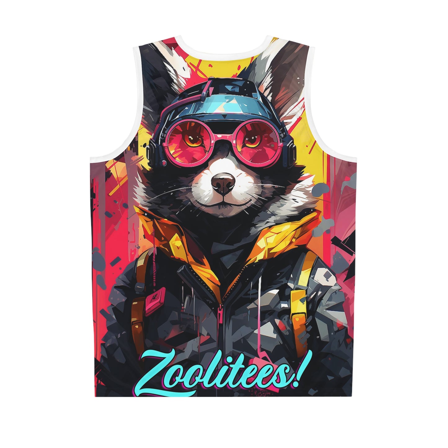 Bowie Racoon Basketball Jersey (AOP)