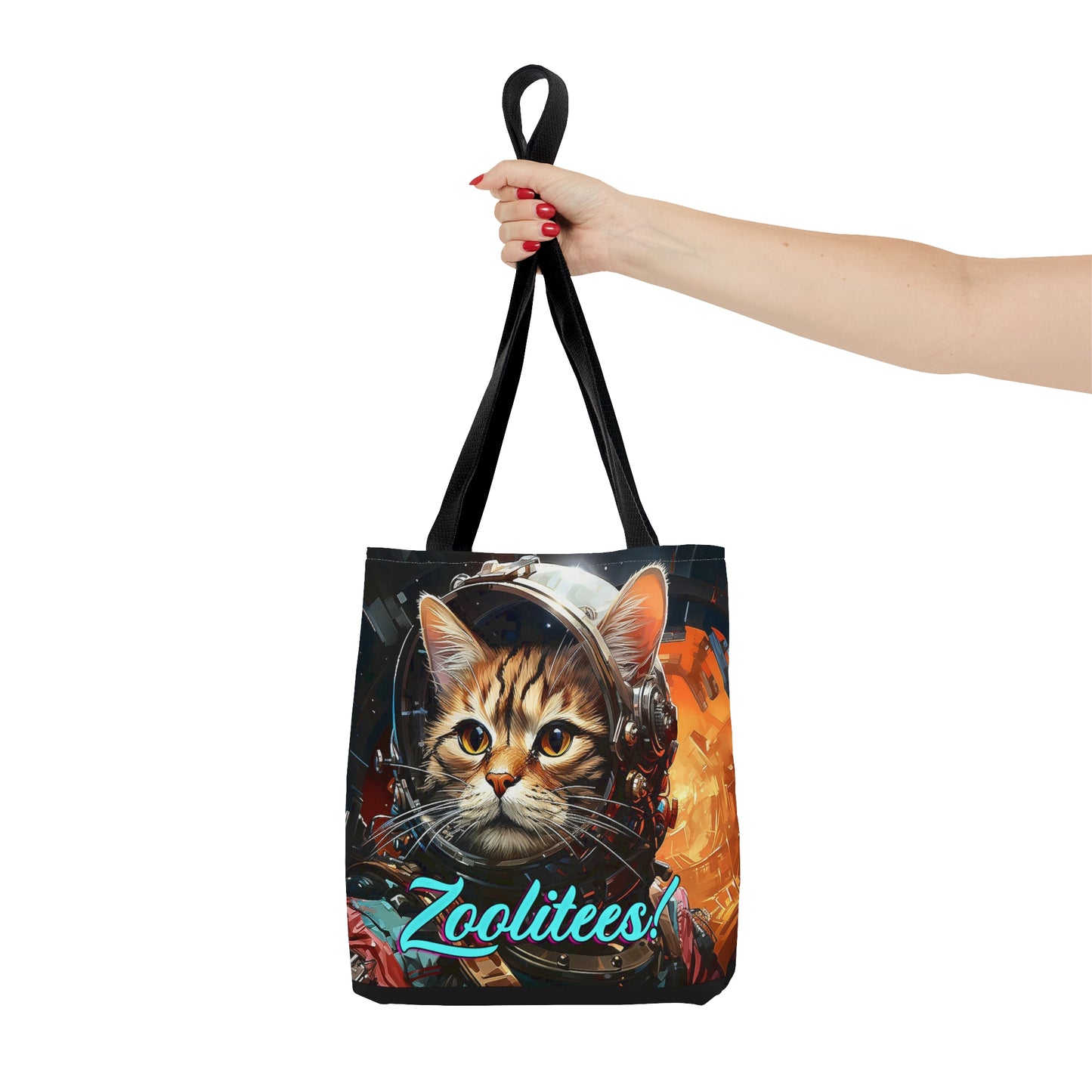 Space Cat Tote Bag