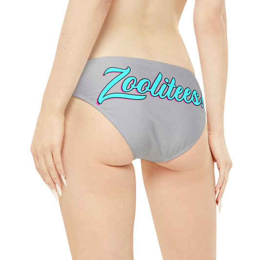 Logo Loop Tie Side Bikini Bottom (AOP)