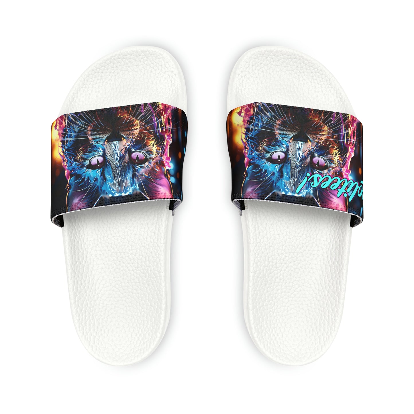 Acrylic Drip Cat Women's Sandals