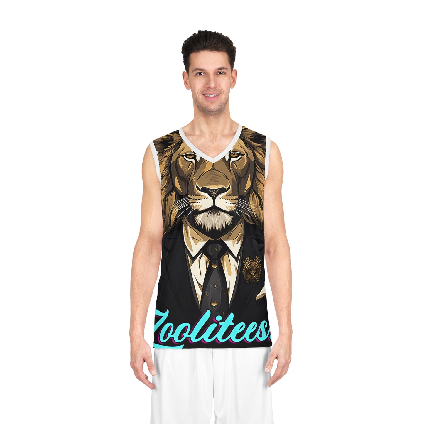 Ain't Lion Biz 2 Basketball Jersey