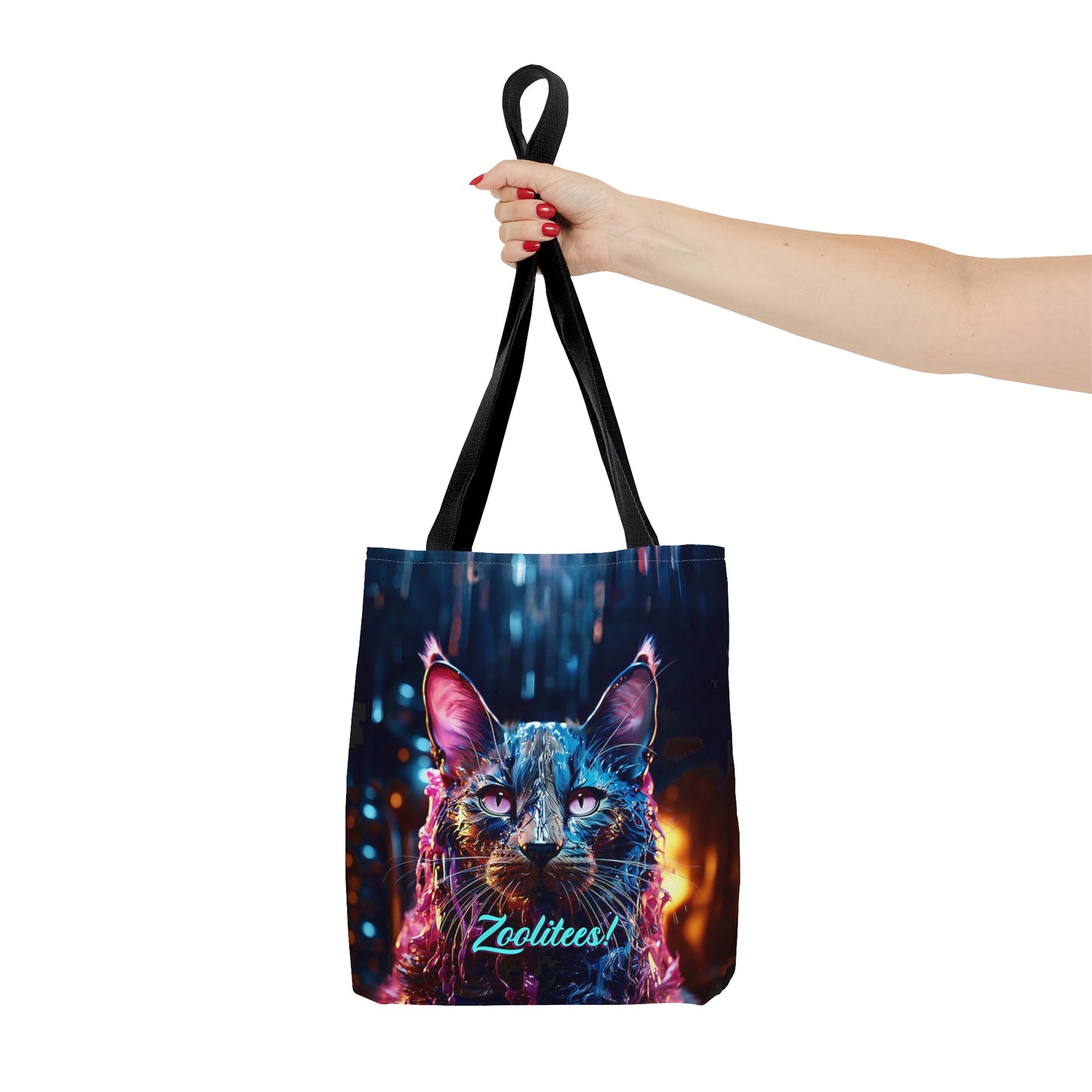 Acrylic Cat Tote Bag