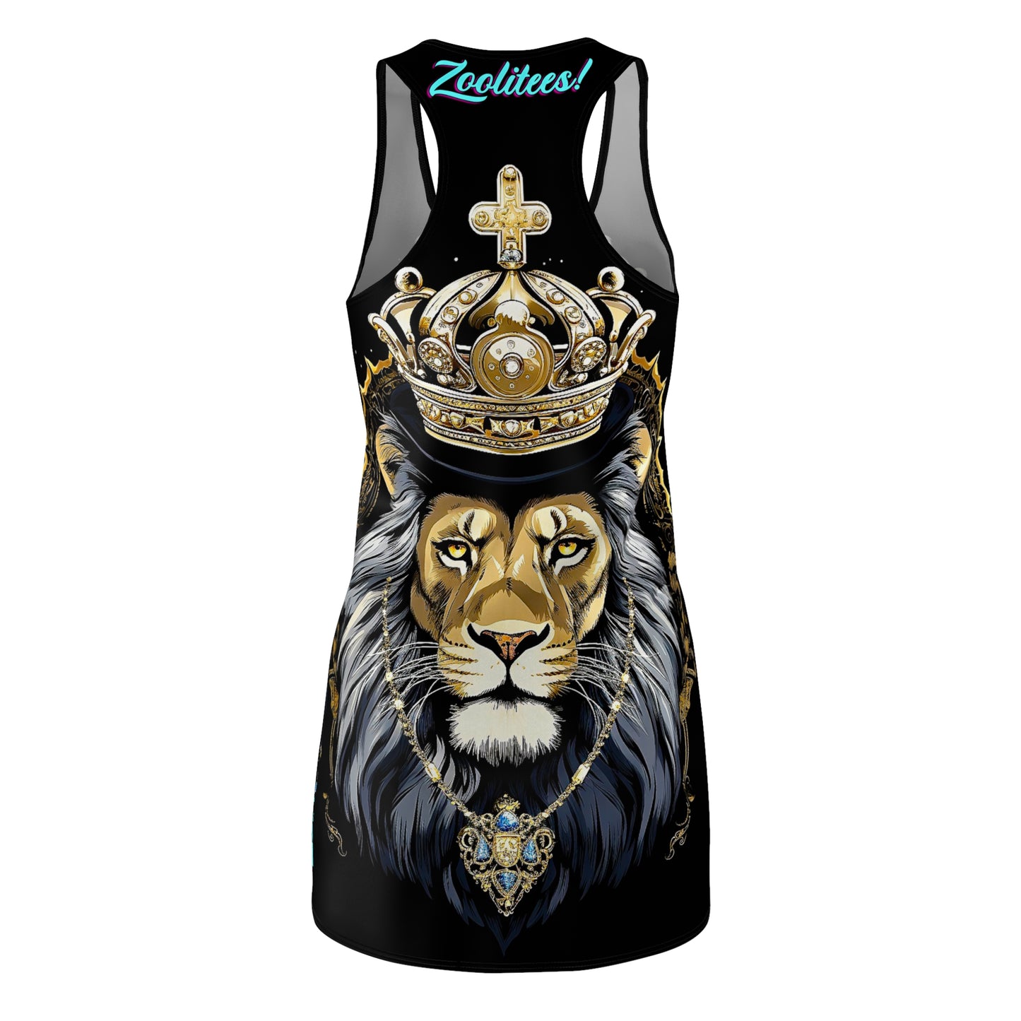 Crown Lion Women's Cut & Sew Racerback Dress