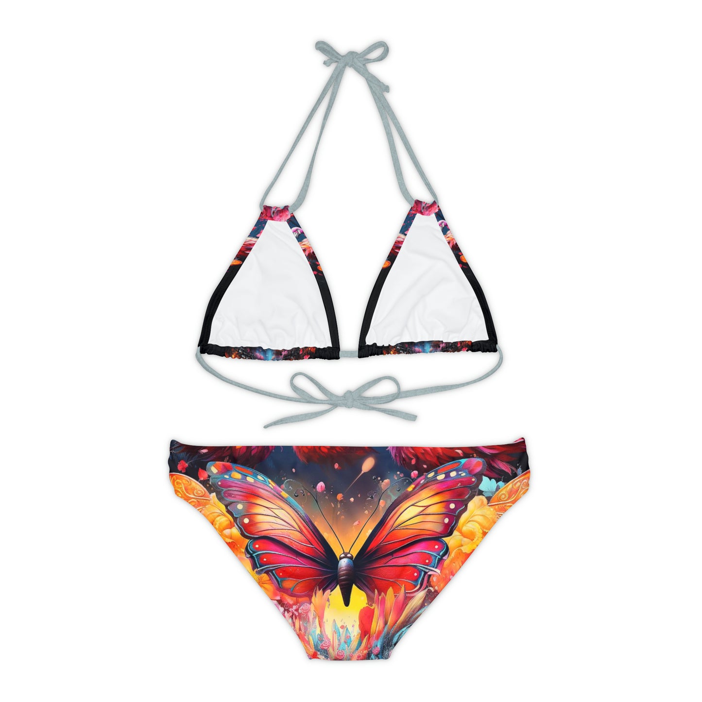 Butterfly Flamingo Bikini Set